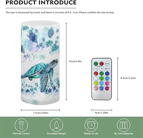 Miniatura 6 de Velas LED sin llama personalizadas que funcionan con pilas con temporizador remoto que cambia de color, personaliza fotos y texto, hazlo tú mismo tu