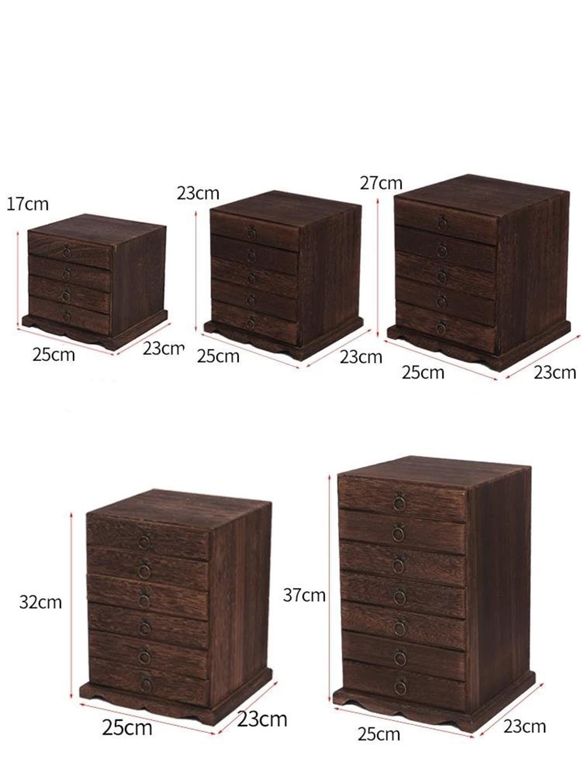Scatola per anelli Scatola di immagazzinaggio in legno massello multistrato Scatole regalo Collezione di tè Pu'er Scatola di legno per tè Scatole per gioielli Kit Scatole per anelli per gioielli