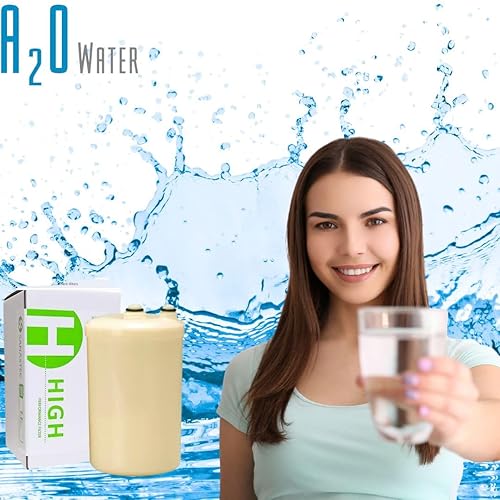 Miniatura 2 de A2O Water - Fabricado en Estados Unidos, cartucho especial de repuesto para filtro de agua de alto rendimiento, modelo original, tipo HG (consulta