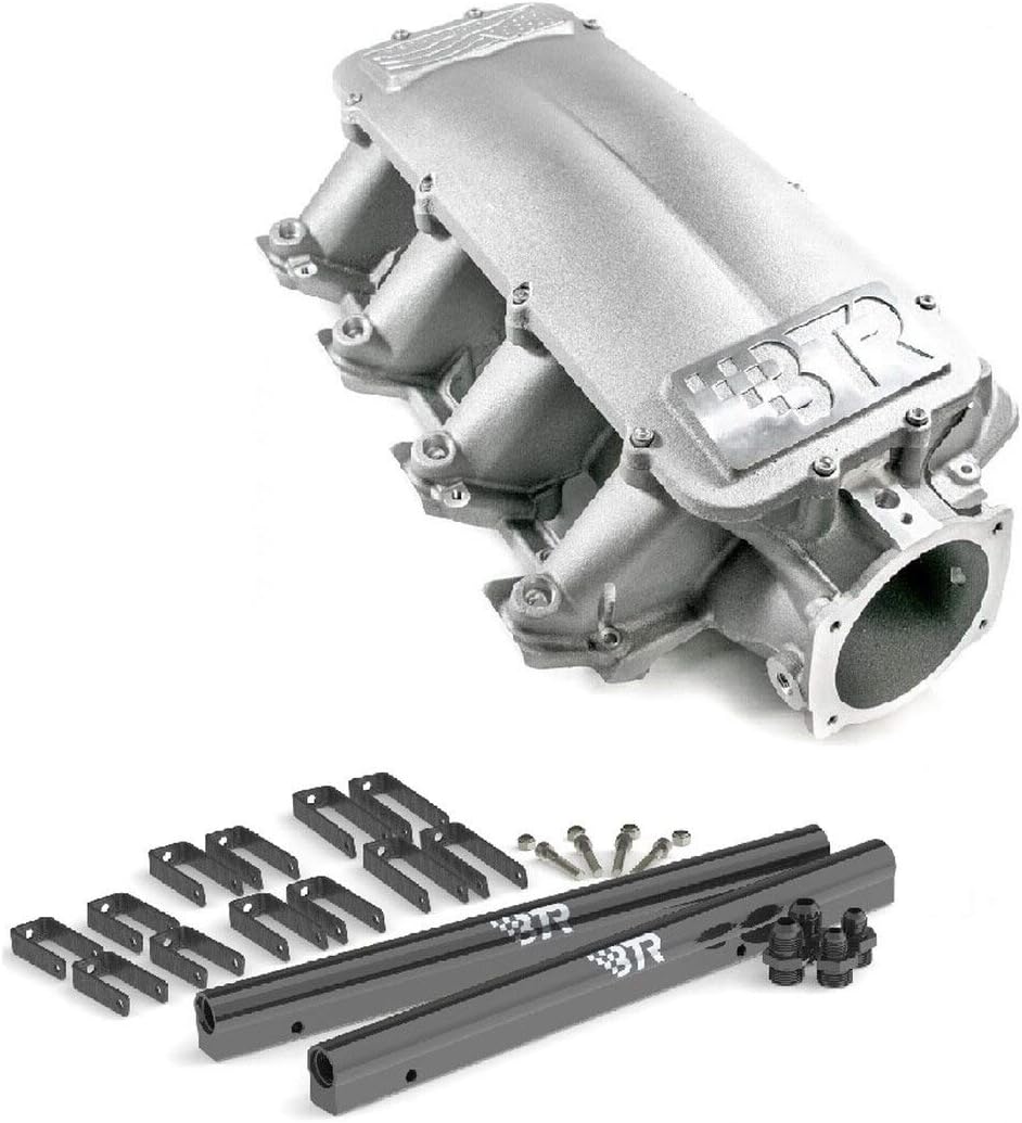 BTR Equalizer 1 Intake Manifold Cathedral Head Brian Tooley IMA-01 LS1 LS2 LS6 4.8 5.3 5.7 6.0 Includes Billet Fuel Rail Kit(Intake and Fuel Rails)