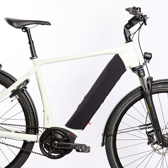 FAHRER Berlin AKKU Cover Tube Intube Frame Battery Protector, Size M, e-Bike Accessories, Black
