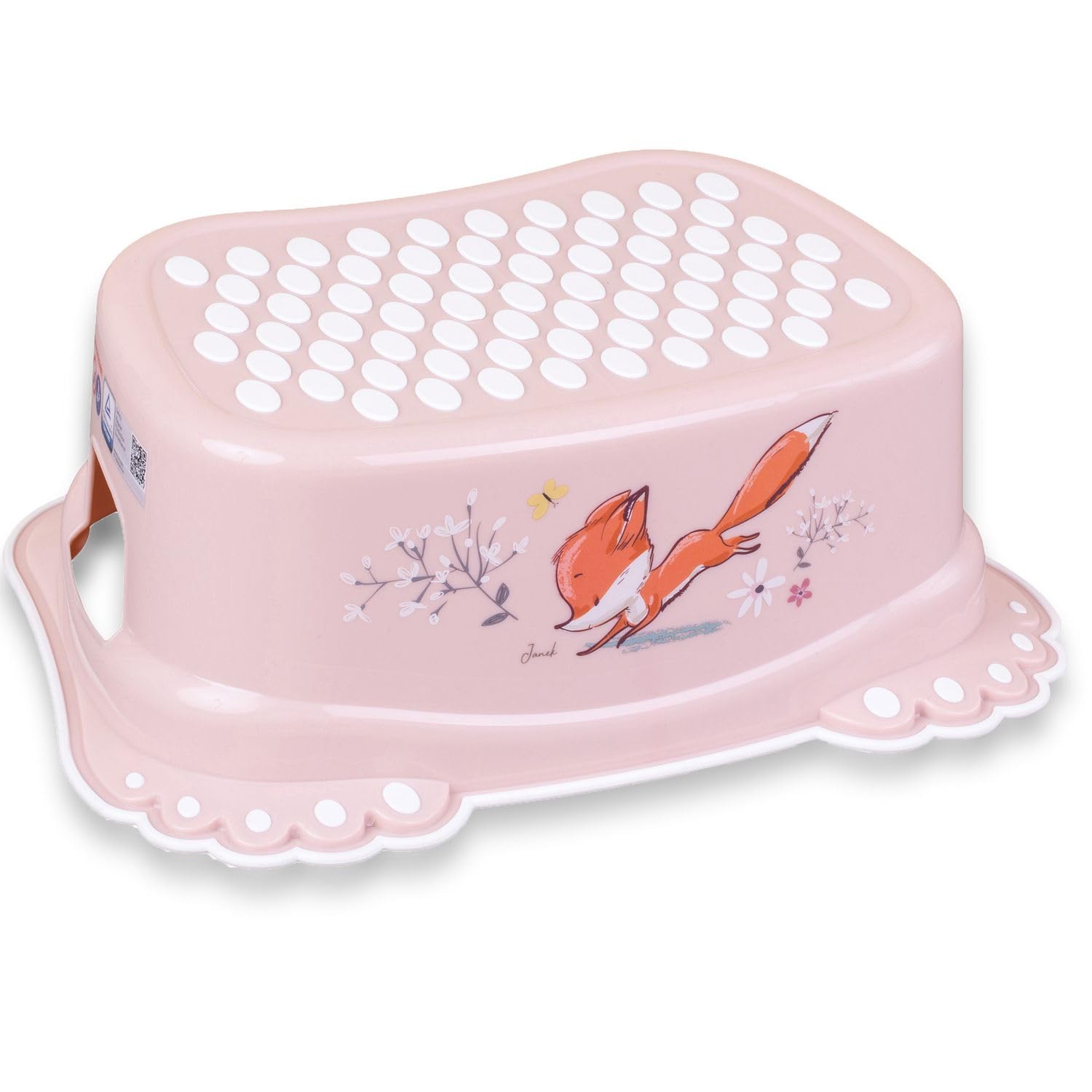 Kinderhocker TÜV Rheinland geprüft! Kinder Toilettenhocker mit Anti-Rutsch Beschichtung für Stabilität. – Kinder Hocker