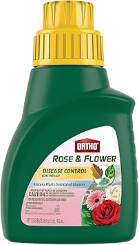 Ortho Rose & Flower Disease Control Concentrate, 16 oz