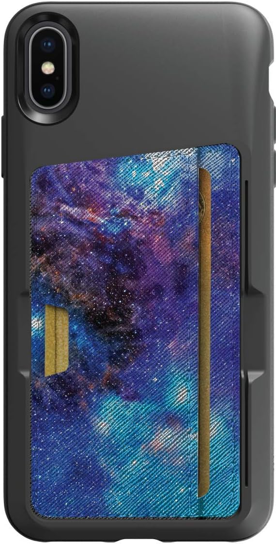 iPhone Xs Max Wallet Case - Wallet Slayer Vol. 2 [Slim + Protective] Credit Card Holder with Kickstand - Drop Tested Hidden Card Slot Compatible with Apple iPhone Xs Max
