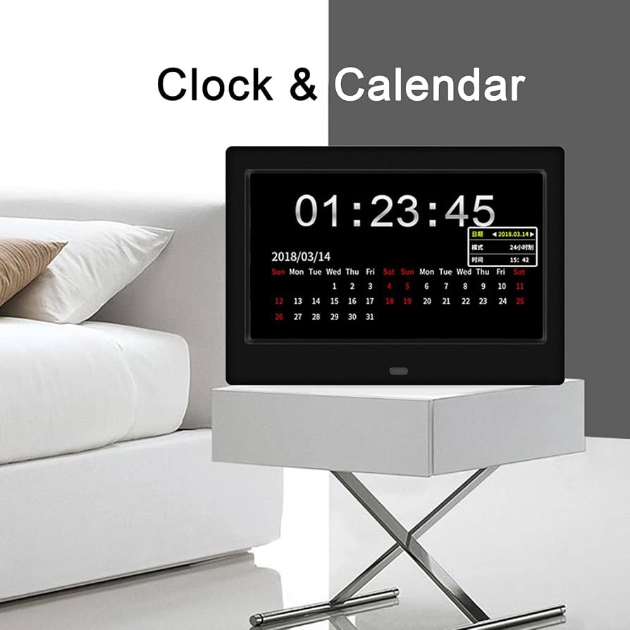 プレーヤー Digital Photo Frame Amazon.com : 7'' Digital Picture Frame with Remote Control