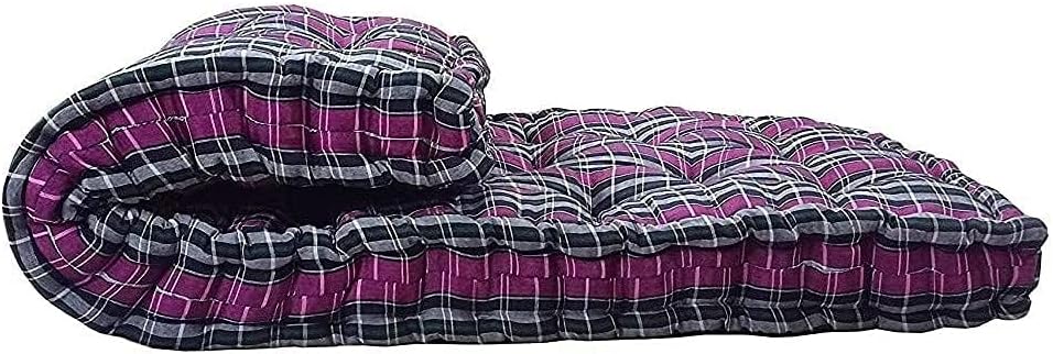 Soft Thick 5-Inch Cotton Box Mattress | Gadda Medium Firm Soft Cotton Mattress | Box Rectangle Type Single Bed Mattress (3X6 ft or 72X36X5 Inches)