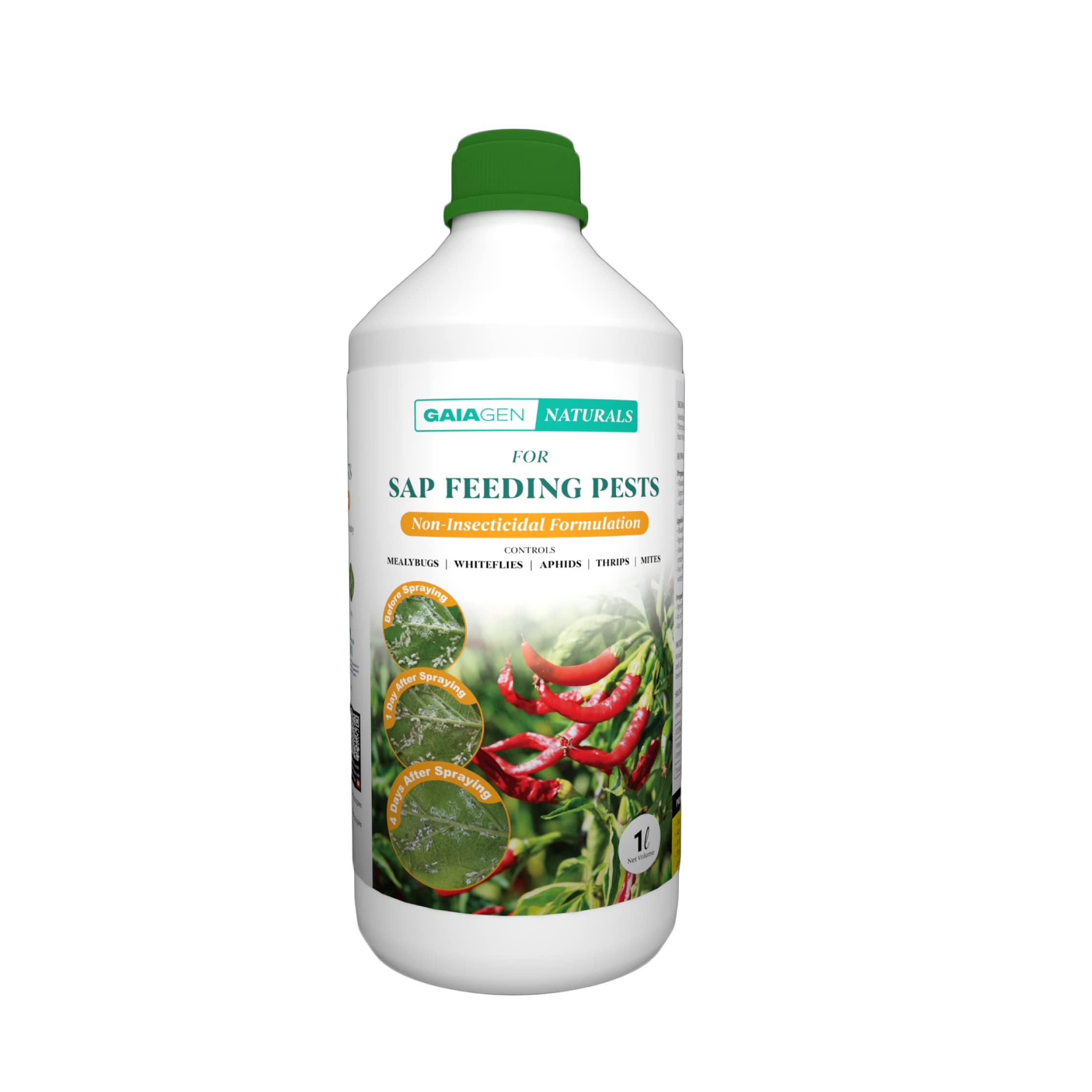 GAIAGEN Naturals For Sap Feeding Pests - 1 Litre | Non-Insecticidal Formulation for control of Aphids, Mealybugs, Thrips, Whiteflies & More. (B08CMKVHK4) Amazon Price History, Amazon Price Tracker