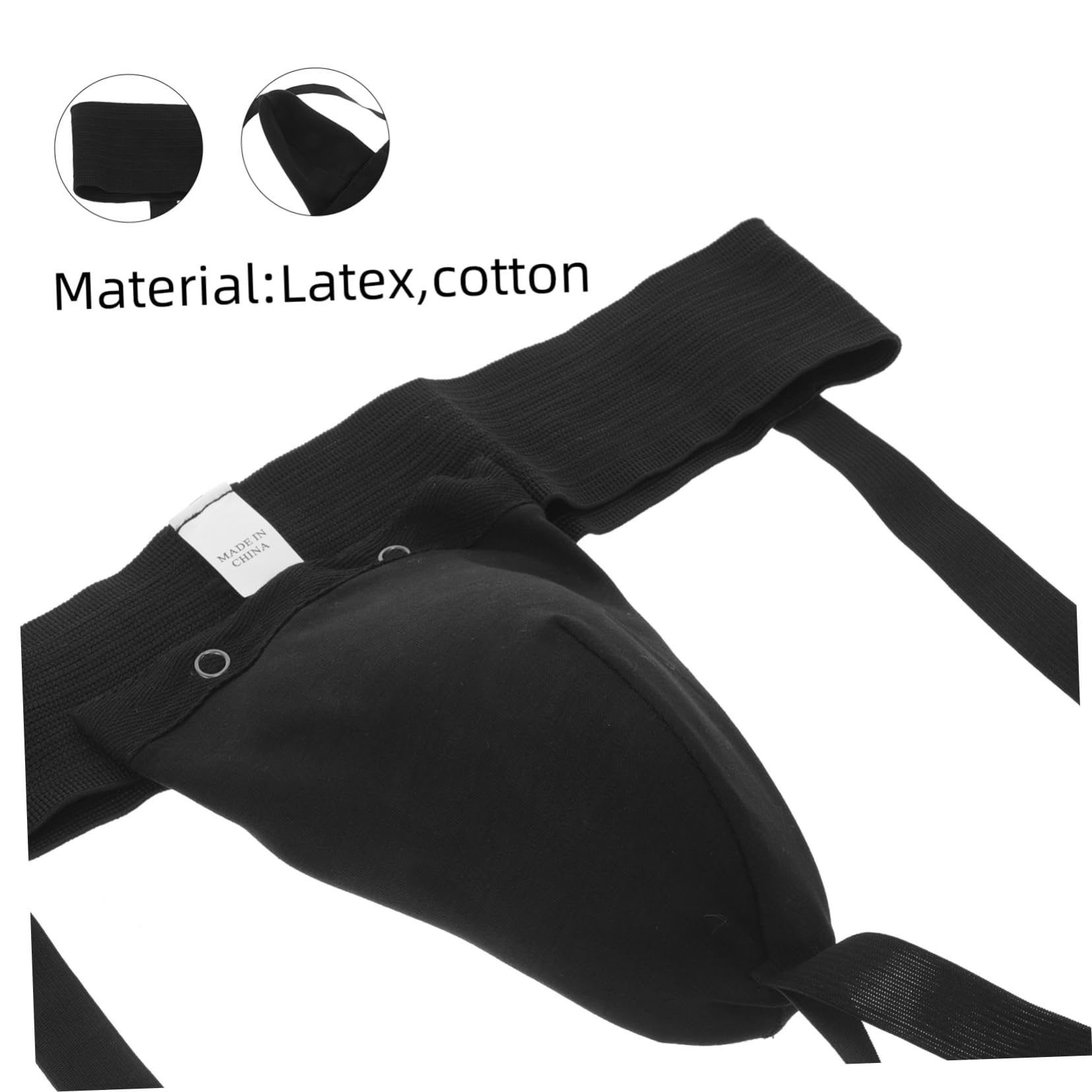 COSMEVIVI Reusable Training Groin Protector for Men Comfortable Crotch Guard Elastic Waist