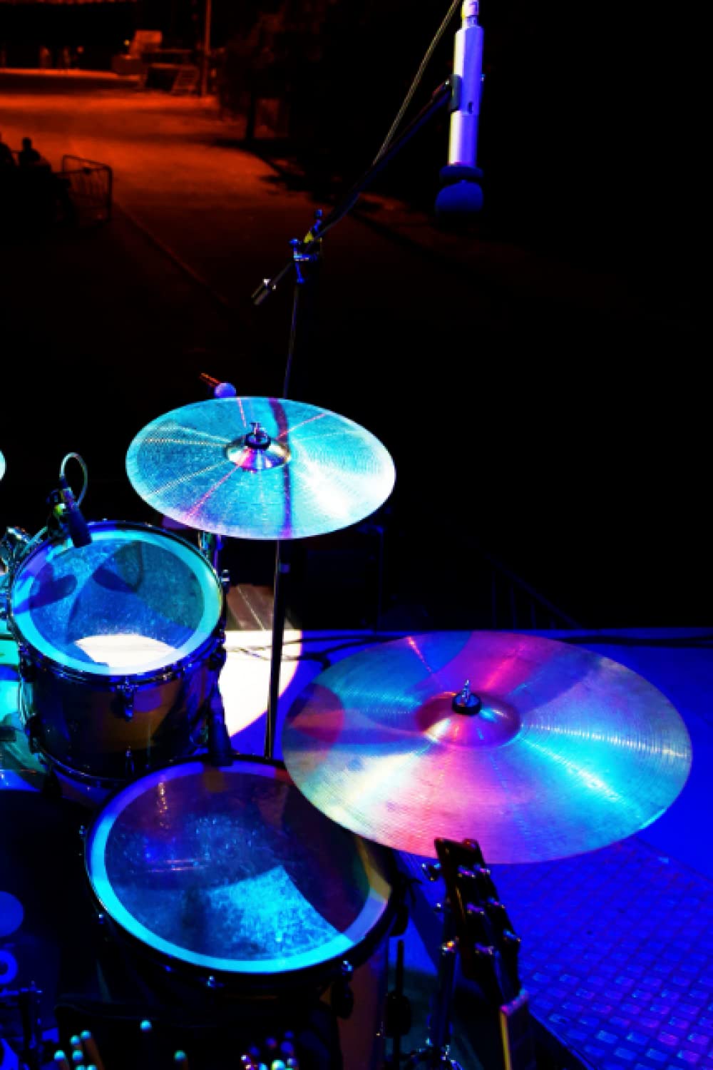 Drum Themed Notebook: A great gift for drummers and music lovers or musicians of any genre of music