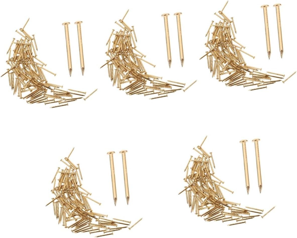OSALADI 1000pcs Nails for Upholstery Picture Hanging Decorative Nails for Crafts Furniture Hardware Accessories