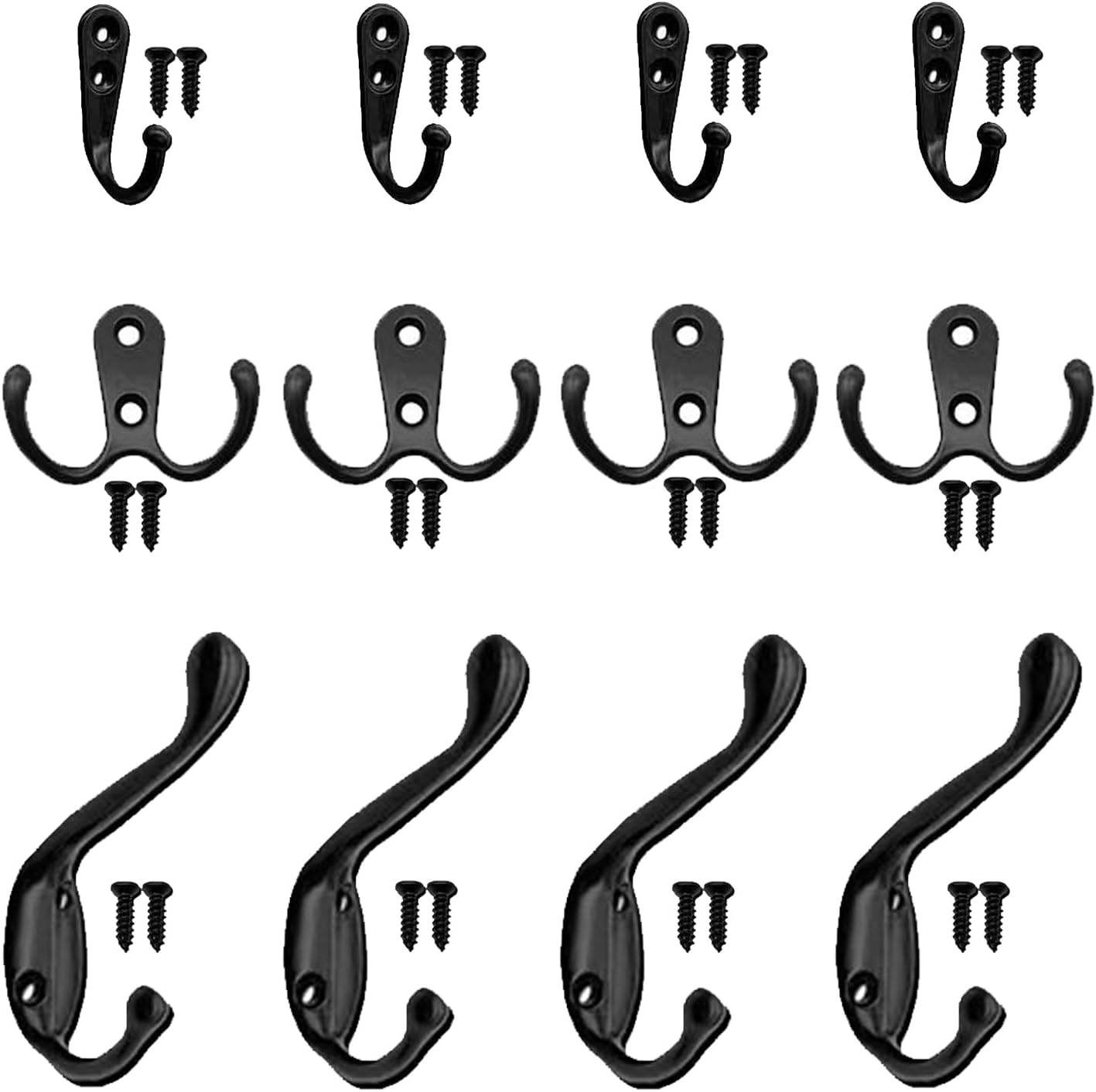 Set Di 4 Ganci Da Parete Riutilizzabili, Carico Potente 5 Kg, Gancio A Ventosa Da Bagno, Porta - Foto 13