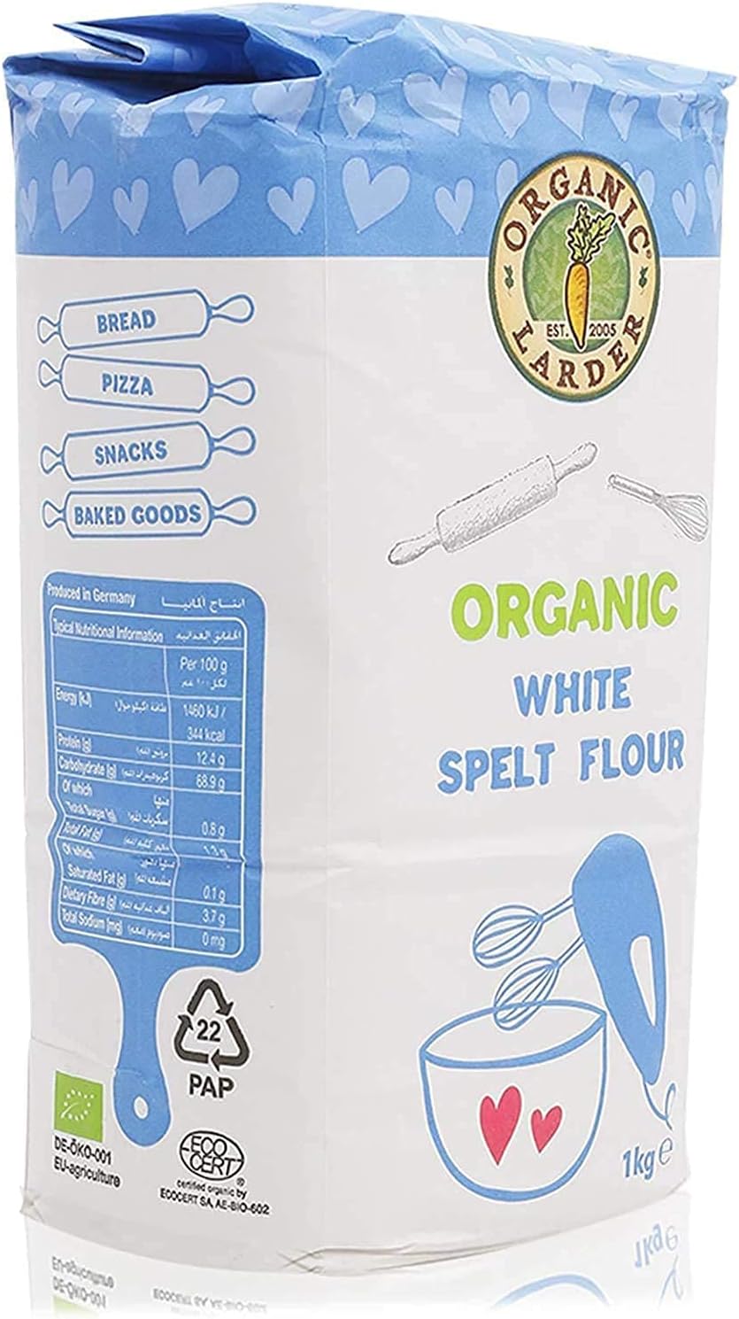 Organic Larder All Purpose White Spelt Flour, 1 kg