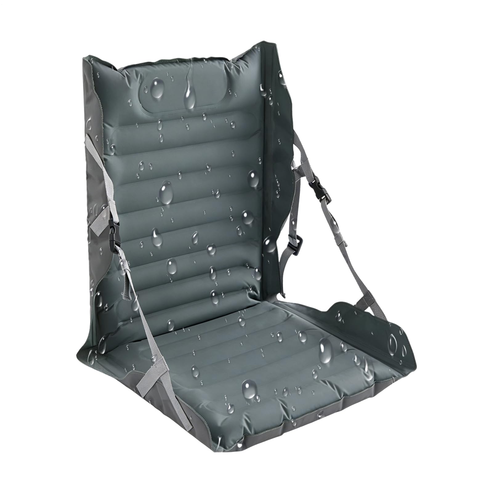 Cuscino per Gradinate Ergonomico e Leggero | Cuscino gonfiabile da esterno Per campeggio, trekking, viaggi, aereo, barca, auto, camion, sedia a rotelle