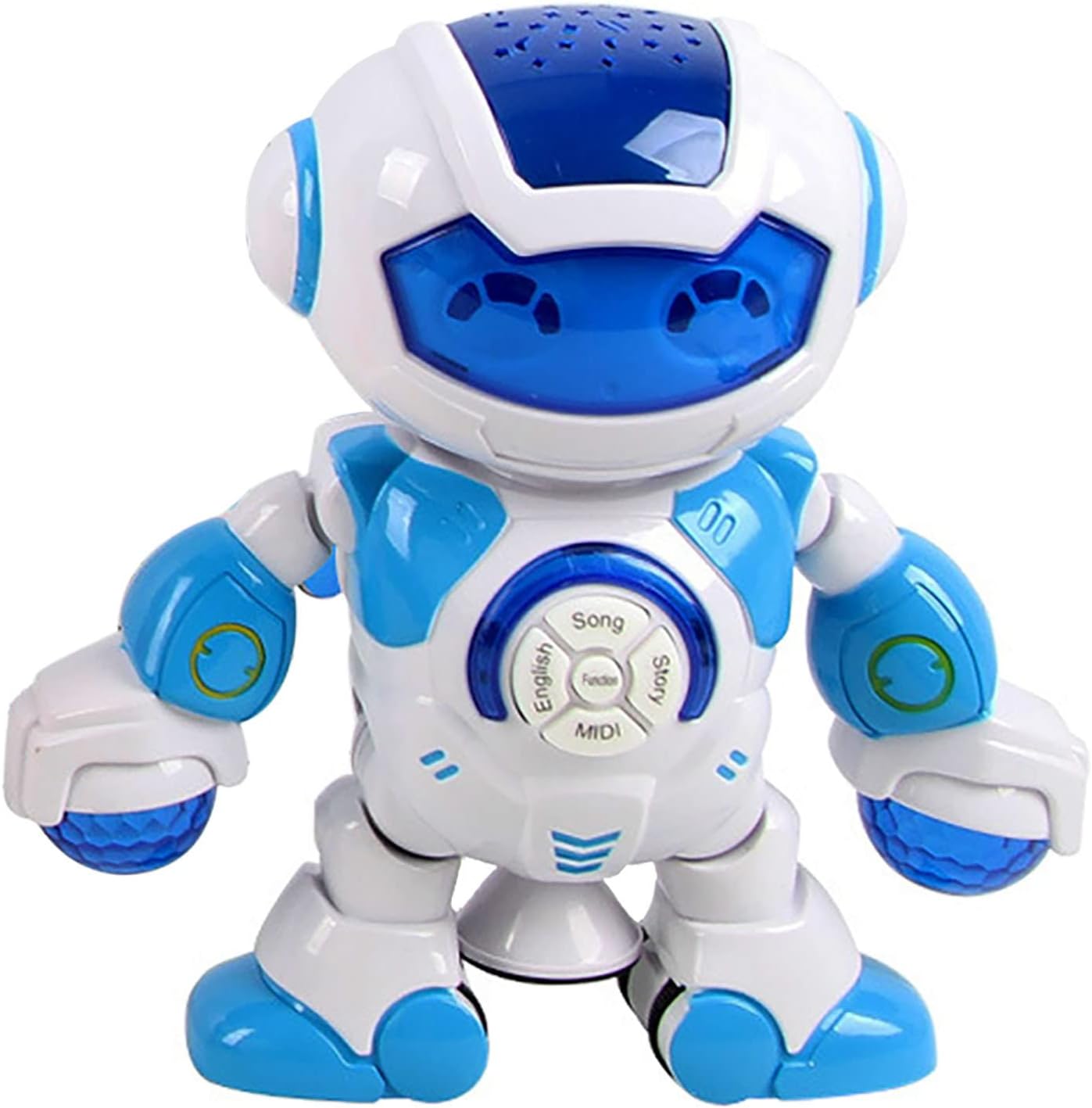 Dance Robot Electric Universal Light Music 360 ° Stunt Rotation Multiple Dance