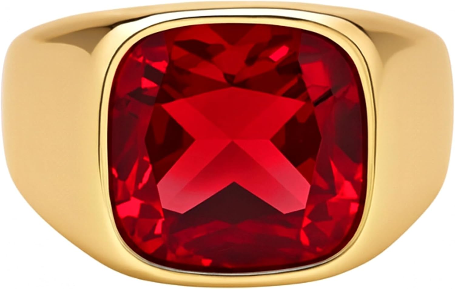 Pink Tourmaline Cushion Cut Ring, 925 Sterling Silver, Tourmaline Signet Ring, Handmade Copper Ring