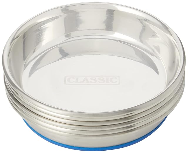 Foto 3 de 5 de Classic Pet Products - Superplato clásico de Acero para Gatos