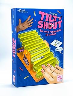 Comprar Mercurio - Tilt’n’Shout | Juego de Mesa para Fiestas y Amigos | Reta tu Rapidez Mental y Reflejos | 150 Cartas y Balancín | Juego Familiar de Velocidad y Risas | Ideal para Jugar en Pareja o Equipos