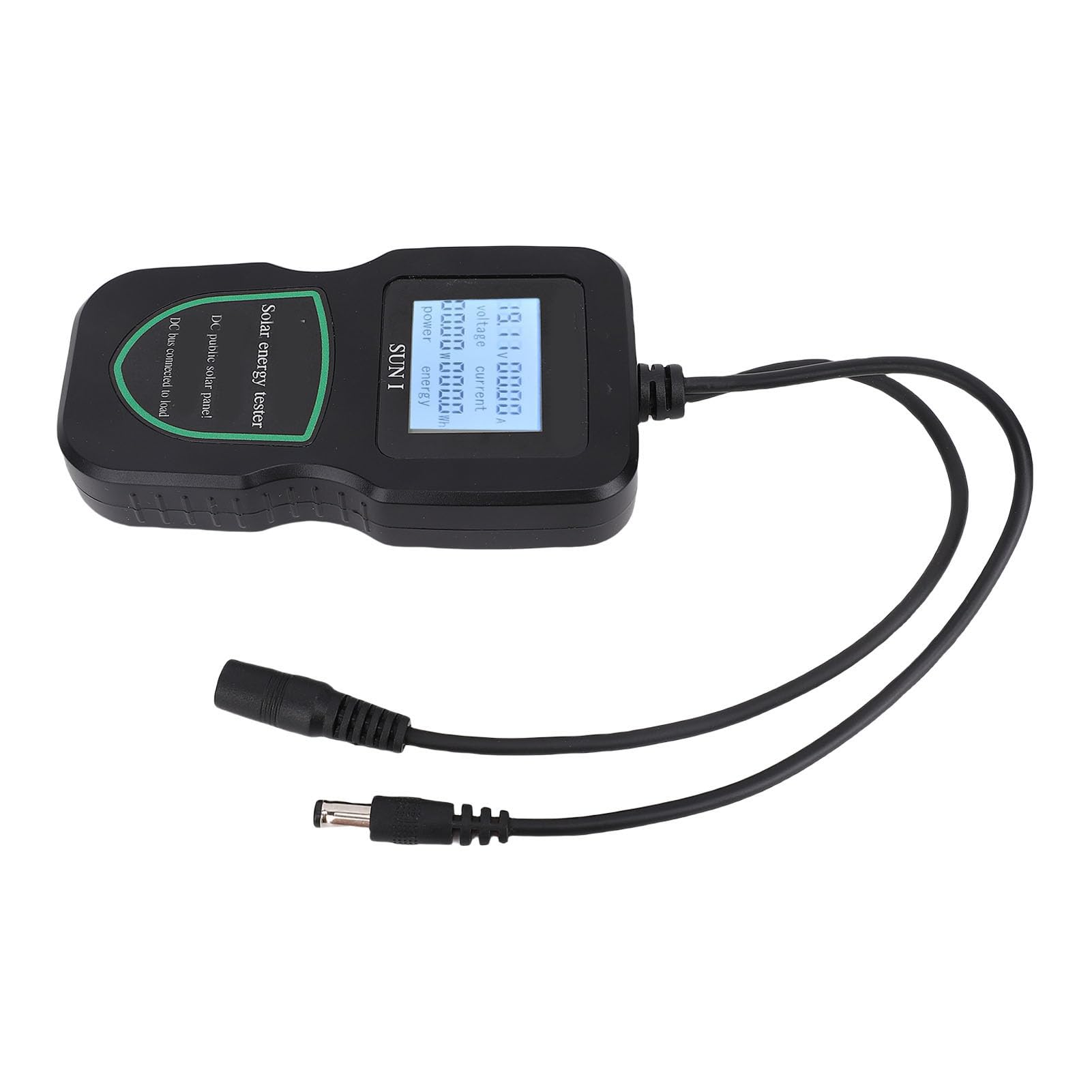 Fabater Tester per Pannelli Solari, Misurazione Rapida Voc Isc Multimetro Fotovoltaico MPPT, Misuratore di Energia Solare con Clip per Batteria per Installatori Solari Utenti Appassionati Produttori