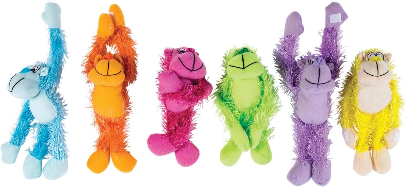 Fun Express Monkey Stuffed Animal Plush, 12 Pack image 2