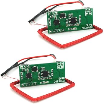 Hailege 2pcs RDM630 125 KHZ EM4100 RFID Card Read Module UART Serial Output