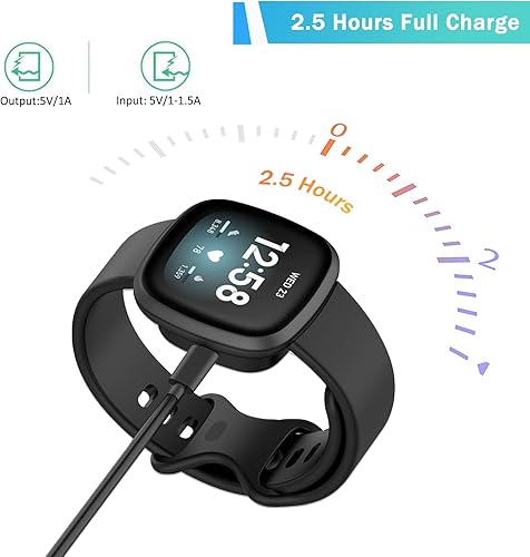 Miniatura 12 de Cargador de reloj Garmin a adaptador de 8 pines de 90 grados, compatible con Garmin Fenix 7/7S/7X/6S/6/6X/5S/5/5X, Instinct 1/2/2S/Tide/Tactical