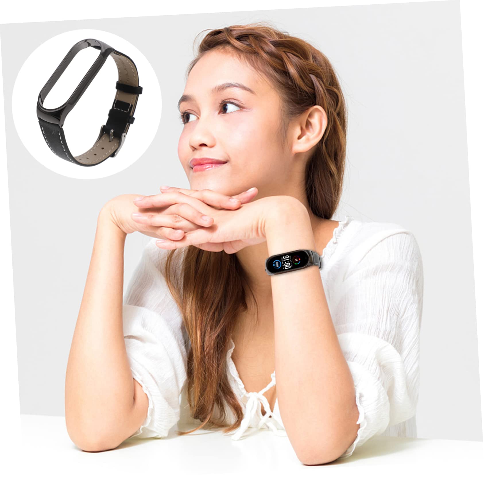 Artibetter 3 Uds Correa De Muñeca Correa De Reloj De Liberación Rápida Pulsera De Reloj Inteligente a De De Piel De Vaca