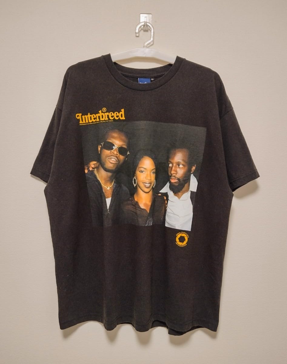 Amazon.co.jp: Interbreed x THE FUGEES Tシャツ XLサイズ Lauryn Hill 