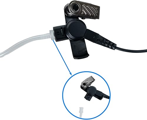 Miniatura 5 de Auriculares para Motorola APX6000 8000 4000 7000 XPR7550e XPR7550 XPR7550 XPR7580 XPR7580e XPR7350e XPR6350 6550 6580 Radio bidireccional Walkie