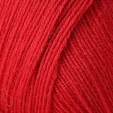 Lana Grossa Meilenweit Uni 100 gram nr 1332 Rood