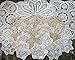 Set of 21 Hand Crochet Doilies 5"-7"-14" White & Natural