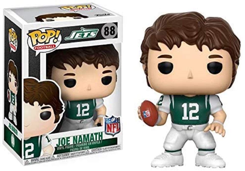 Joe Namath New York Jets Pop! Vinyl Figure (Includes Compatible Pop Box Protector Case)