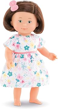 Corolle Les Florolles/Flowers Eglantine 13" Doll - My First Doll - Painted Eyes