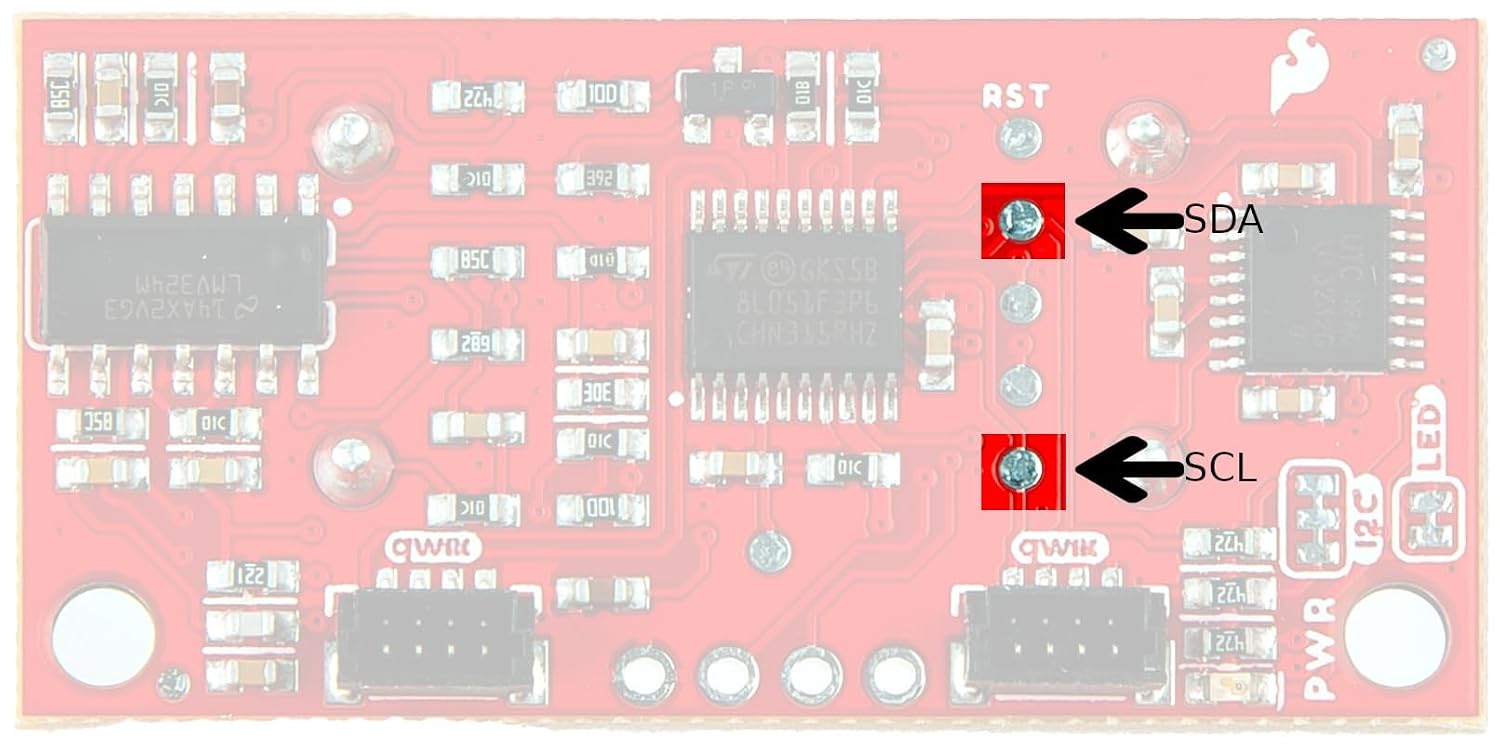 SparkFun Ultrasonic Distance Sensor - TCT40 (Qwiic) Ultrasonic Distance Sensor - HC-SR04 Non-Contact Distance Measurement - Operating Voltage 3.3V - Board Dimensions: 1.75 in x 0.85 in