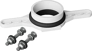 PROFLO PFPHUFK 2" PVC Horizontal Hub Urinal Flange Kit - White