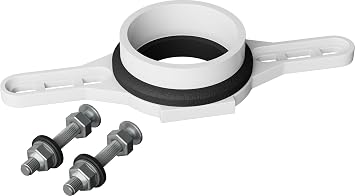 PROFLO PFPHUFK 2" PVC Horizontal Hub Urinal Flange Kit - White