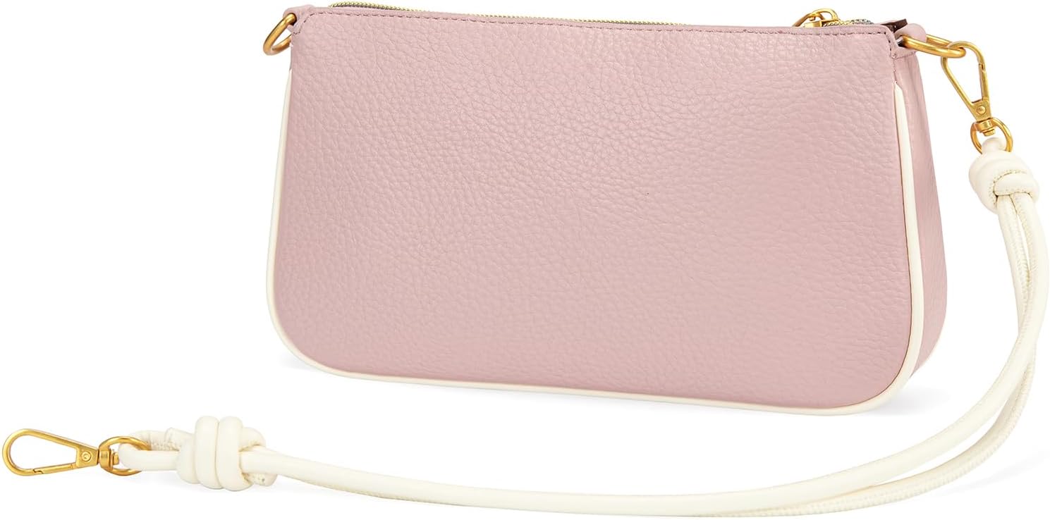 Venetti Cityscape Illustration Shoulder Bag Women Crossbody Bag with Removable Strap Cute Hobo Clutch Purse Girls