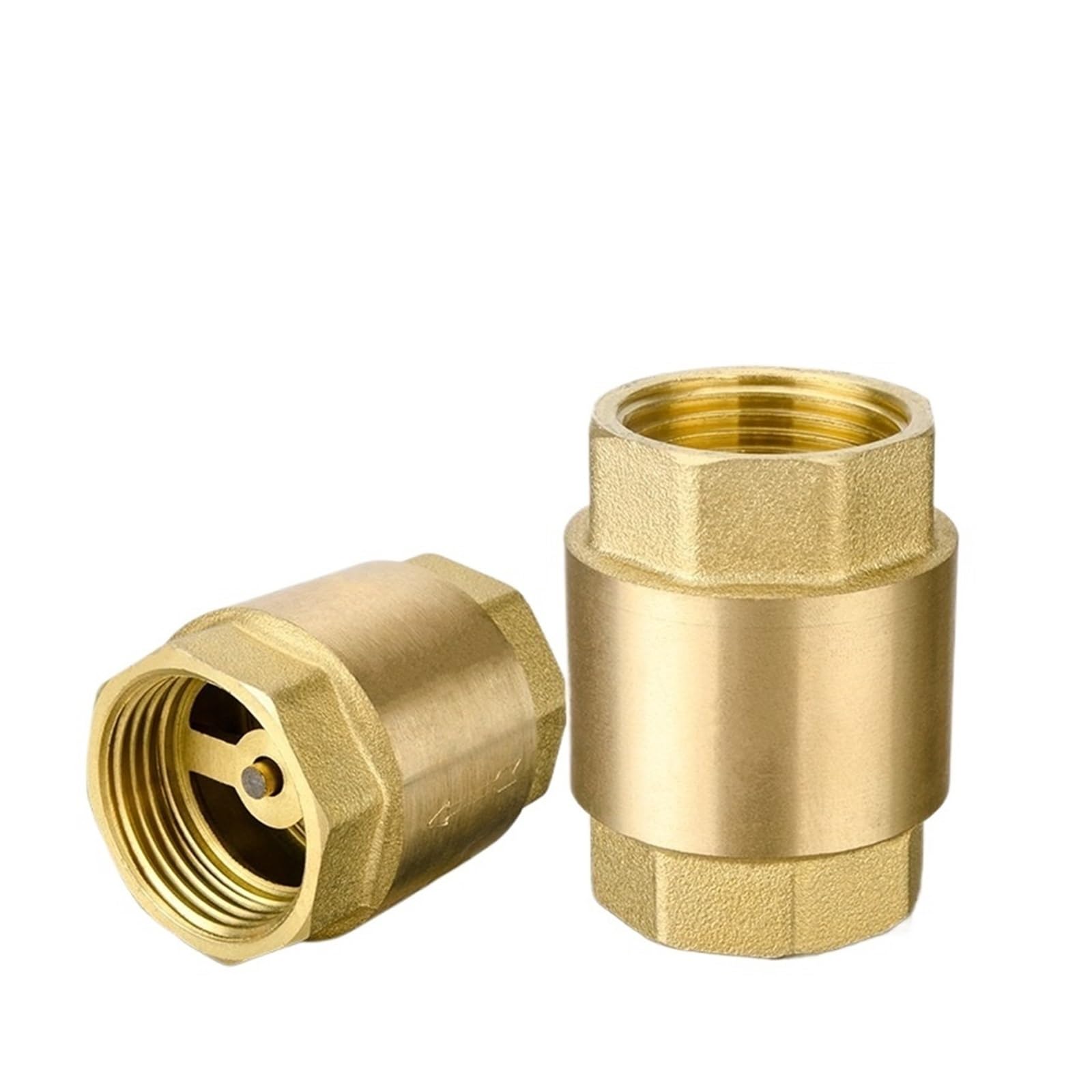 Clapet anti-retour DN20 laiton pour securiser l'arrosage du jardin et le circuit d'eau maison