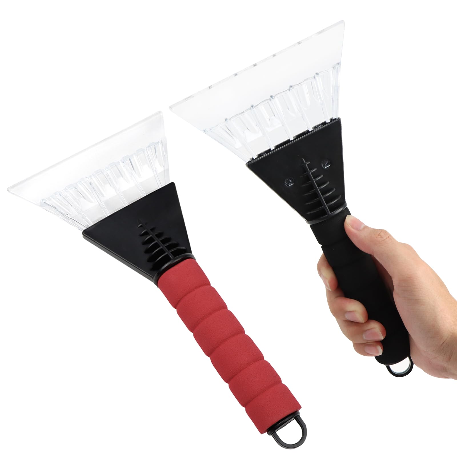 2 Stück Eisschaber Robuster Ice, Großformat Scraper Eiskratzer Auto Zubehör Eis Entferner, Heavy Duty Kühlschrank Eisschaber für Familie Gefrierschrank Ice Scraper