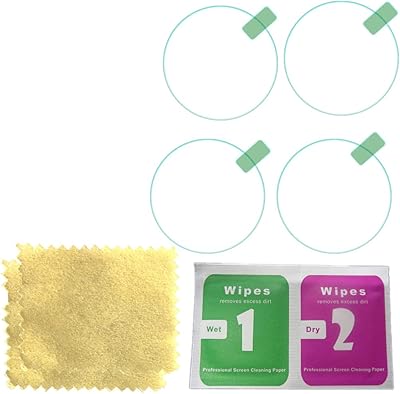 RAEWSTCO smart watch screen protector for 1.09 inch round smart watch screen protector tempered glass