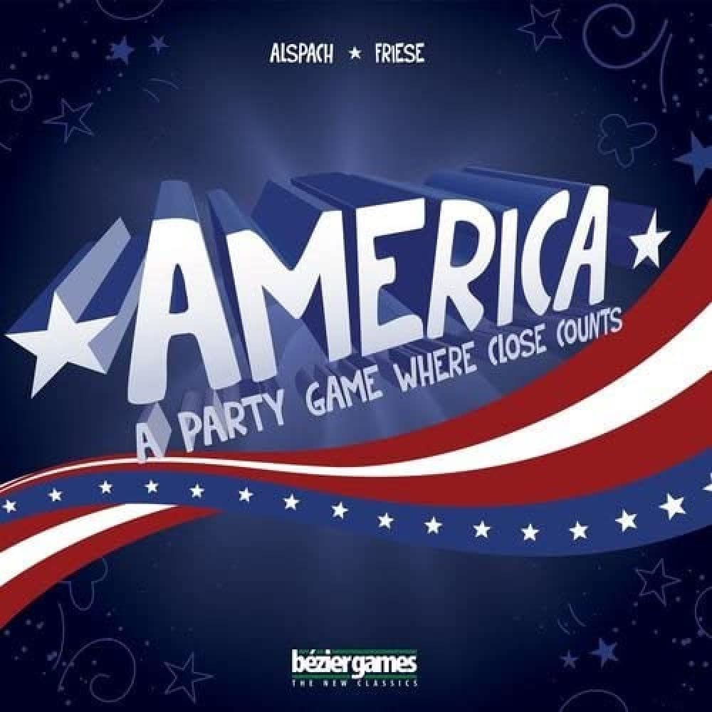 Amazon.com: Bezier Games America Board Game : Toys & Games