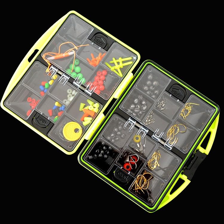 Kit Accesorios de Pesca 368 Piezas con Caja Organizadora miniatura 5