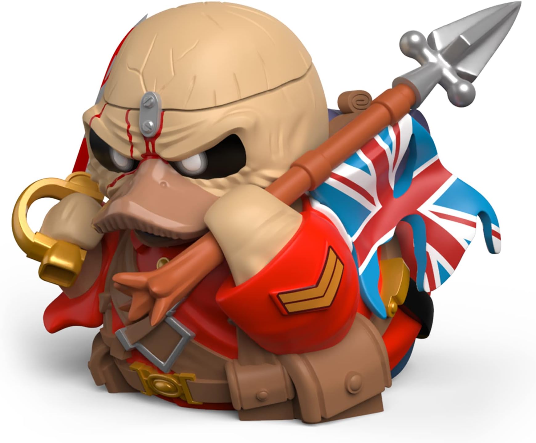 TUBBZ Boxed Edition Eddie the Trooper Collectible Vinyl Rubber Duck Figure - Official Iron Maiden Merchandise - Music