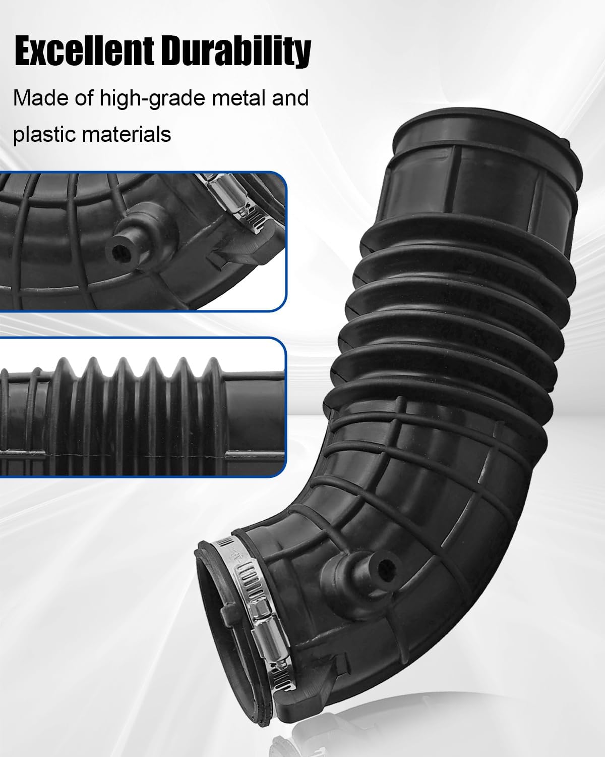TIKSCIENCE 17228-5BA-A01 Air Intake Hose Fit for Honda Civic 2.0L L4 2016 2017 2018 2019 2020 2021 2022, Air Intake Tube Cleaner Hose
