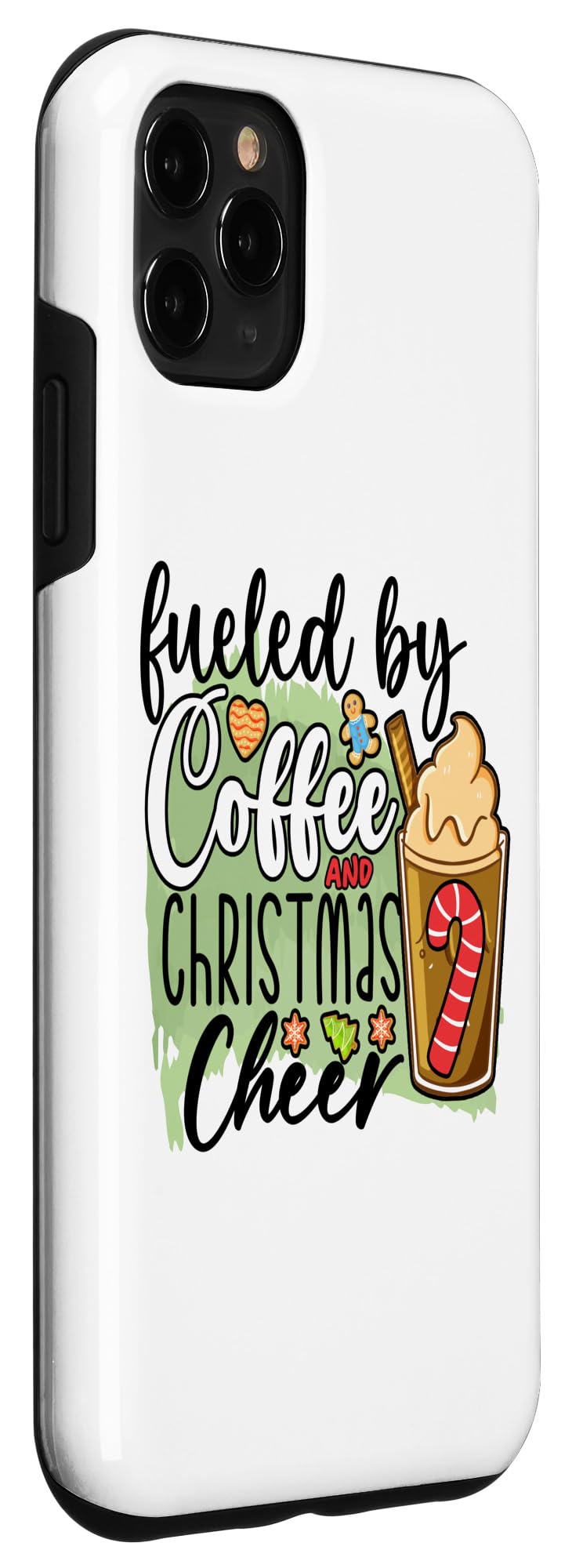 iPhone 11 Pro Max Coffee Enthusiast is Caffeine Lover is Christmas Coffee Case - Image 3