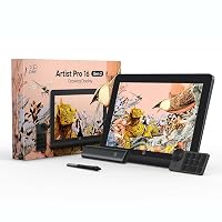 XPPen Artist Pro 16 2nd Tavoletta grafica con schermo 2.5K da 16"