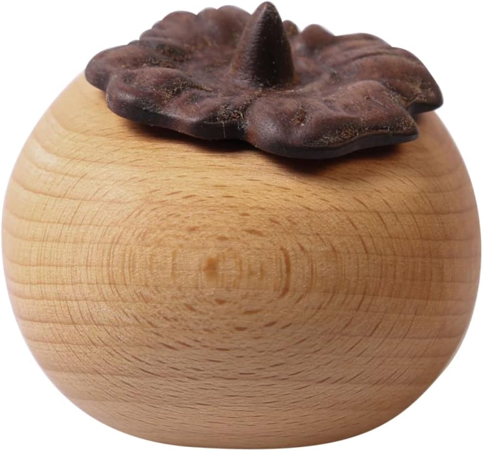1Pc Decorative Wooden Diffuser Premium Craftsmanship for Bedroom Office Meditation Yoga Unique Desktop Decor and Essential Oil Diffuser