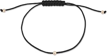 14kt Diamond Dot on Nylon Bracelet