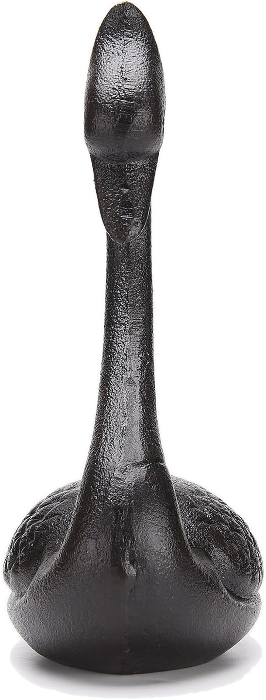BRASSTAR Cast Iron Elegant Swan Garden Home Office Desk Decor Collection Animal Figurine Interior and Exterior Art Decoration TQGJPT528