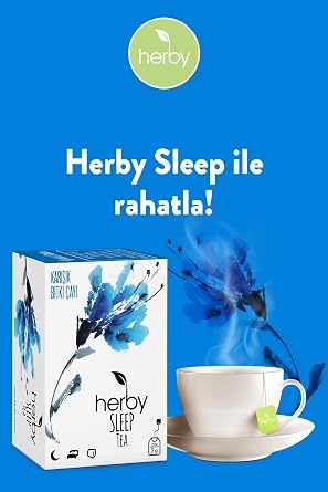 Herby Sleep Tea Uyku Öncesi Rahatlatıcı Pasifloralı Bitki Çayı