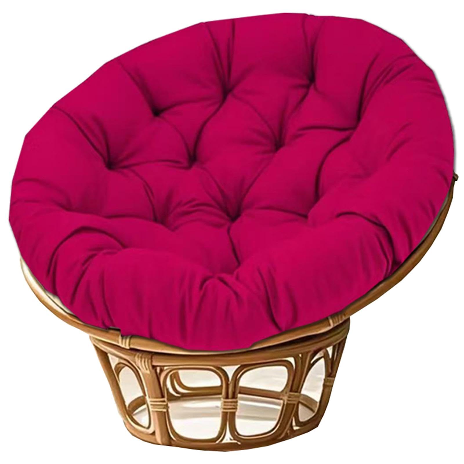 Enakshi® Swing Basket Seat Pad Home Rocker Chair Lawn Floor Hanging Egg Chair Cushion Wine Red|Home & Garden | Yard, Garden & Outdoor Living | Patio & Garden Furniture | Cushions & Pads-image-9